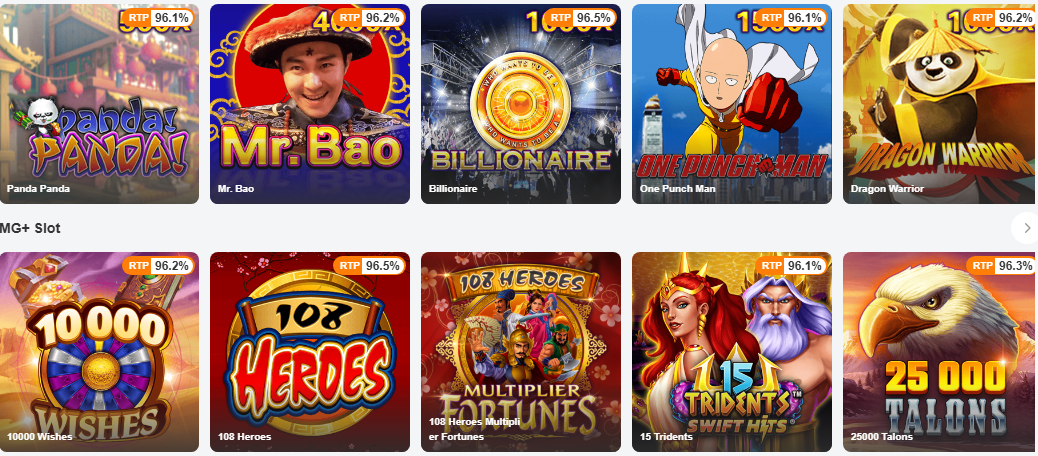 VSBET sở hữu hàng trăm trò chơi slot hấp dẫn đa dạng chủ đề